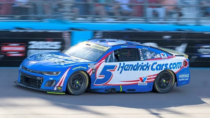 Kyle Larson championship pit strategy