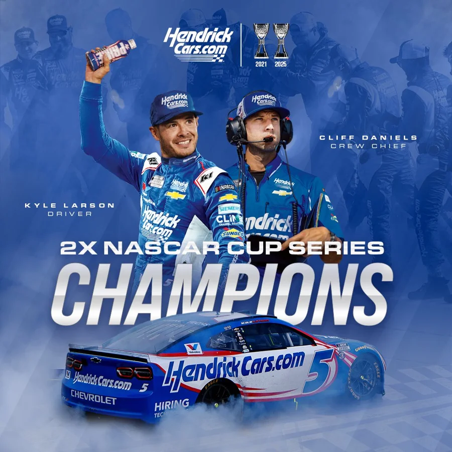 Kyle Larson NASCAR championship strategy