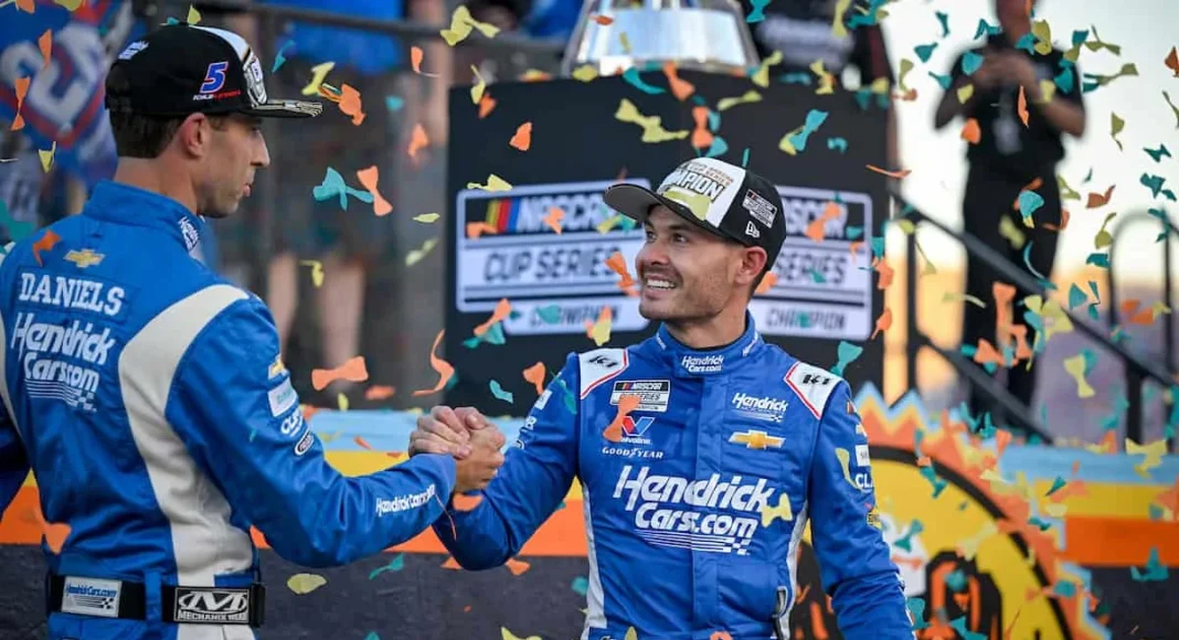 Kyle Larson 2025 championship victory