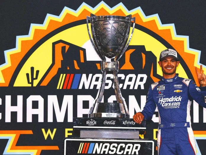 Kyle Larson NASCAR championship win