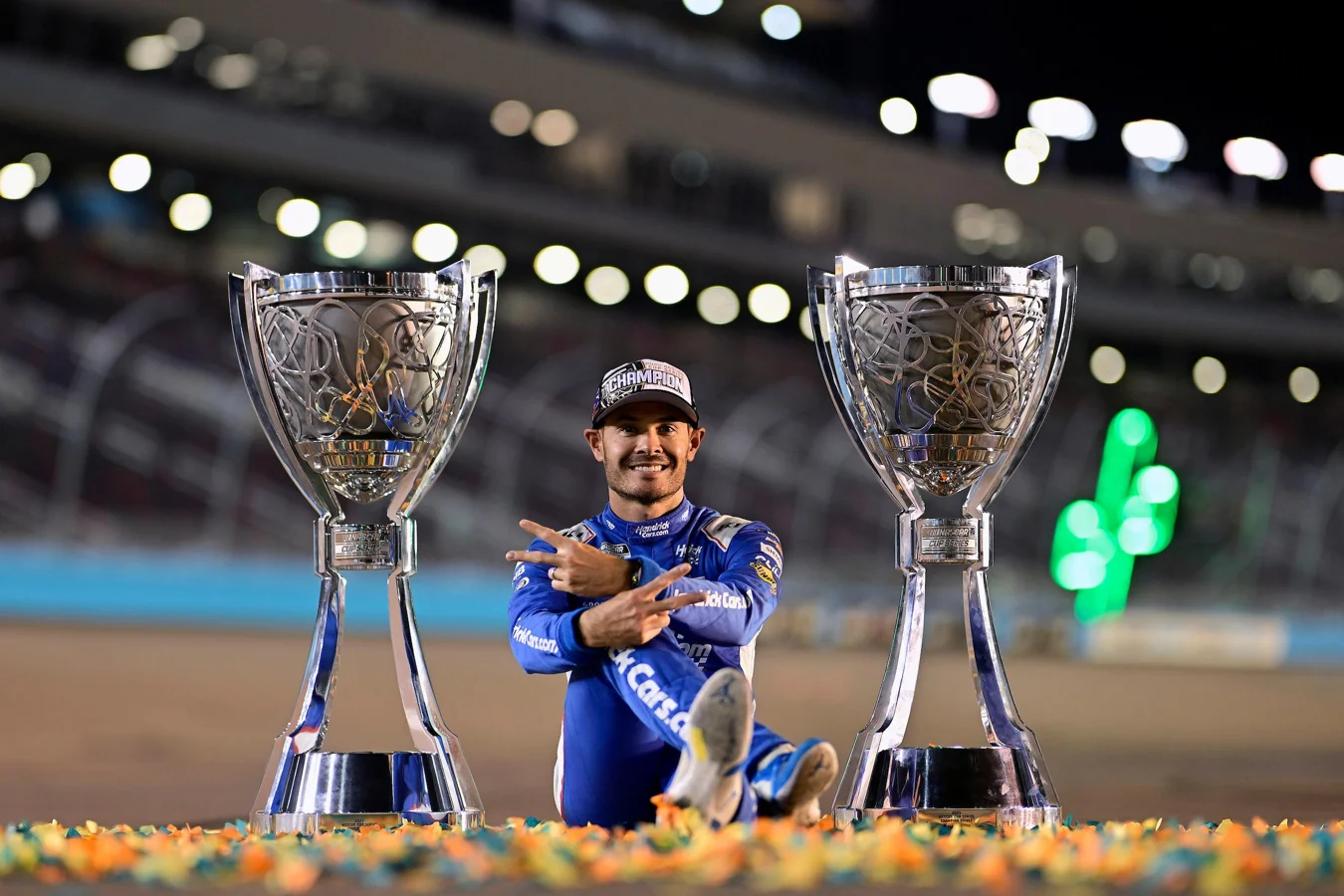 Kyle Larson NASCAR Awards message