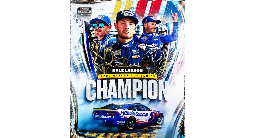 Kyle Larson NASCAR Cup champion