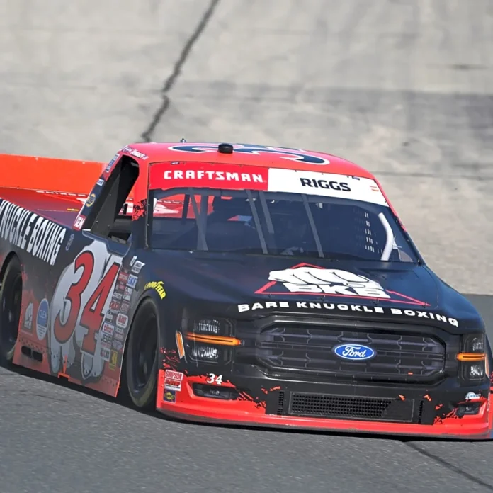 Layne Riggs Phoenix NASCAR finish Layne Riggs Phoenix NASCAR finish