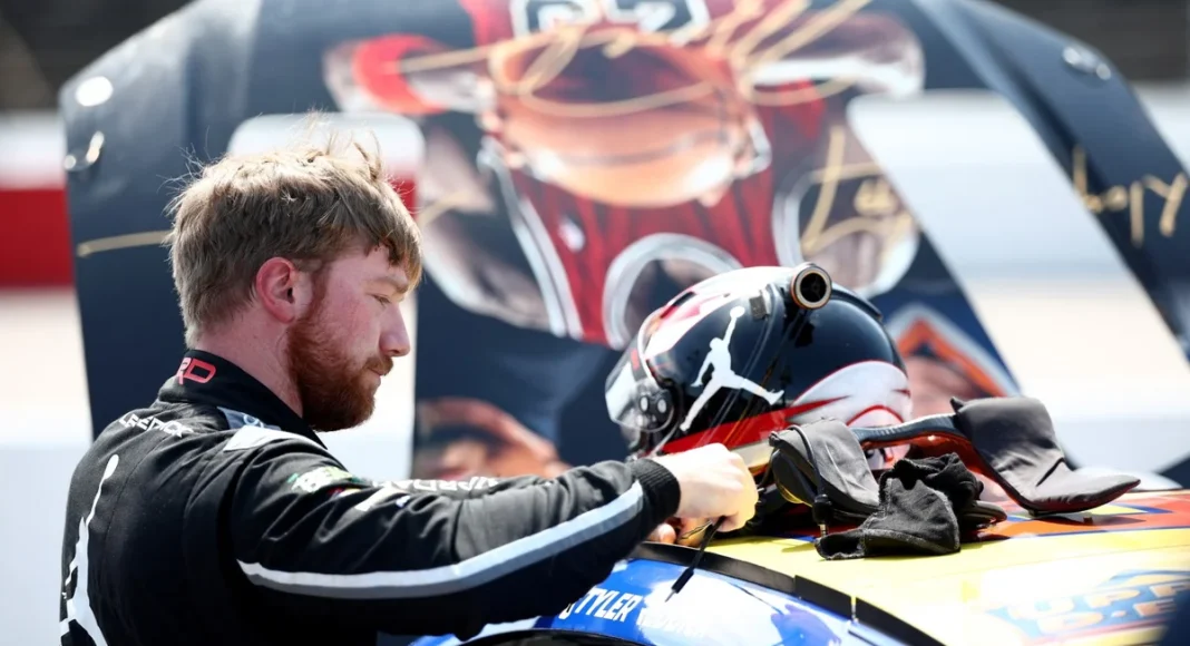 Michael Mcdowell, Front Row Motorsports, NASCAR, Michael McDowell pays tribute