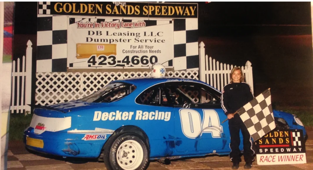 Natalie Decker, NASCAR, Natalie Decker first race