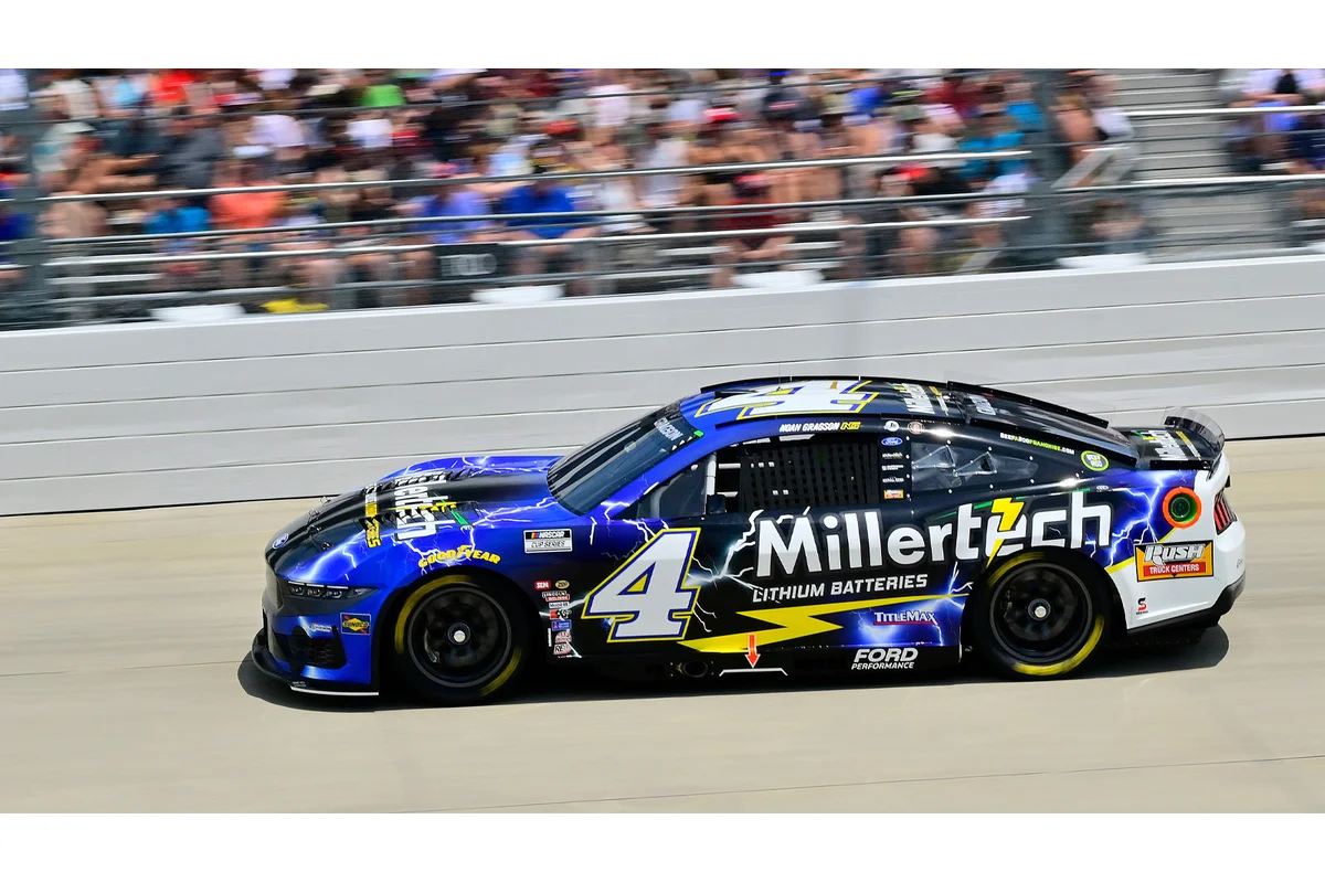 Noah Gragson, Front Row Motorsports, NASCAR, Cup Series, Noah Gragson MillerTech sponsorship deal