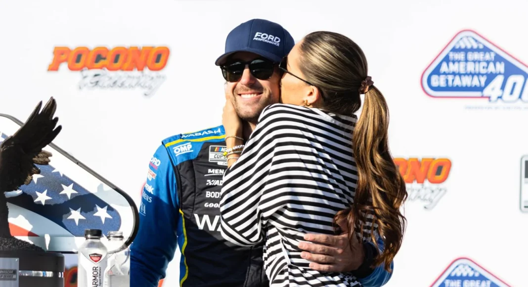 Ryan Blaney expecting first child