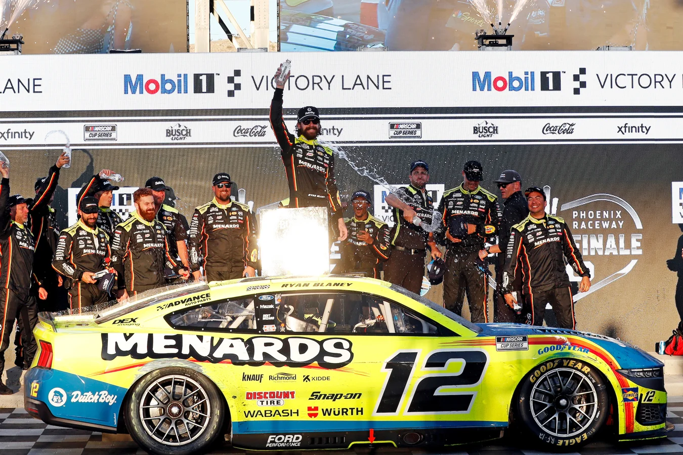 Team Penske NASCAR race report