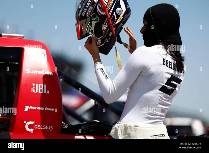 Toni Breidinger NASCAR fashion