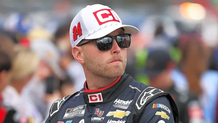 William Byron on Denny Hamlin