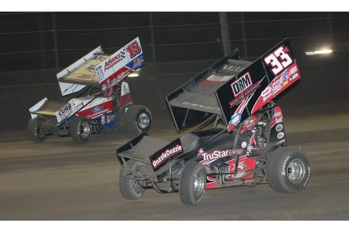 Christopher Bell, Kyle Larson, Christopher Bell Chili Bowl Nationals