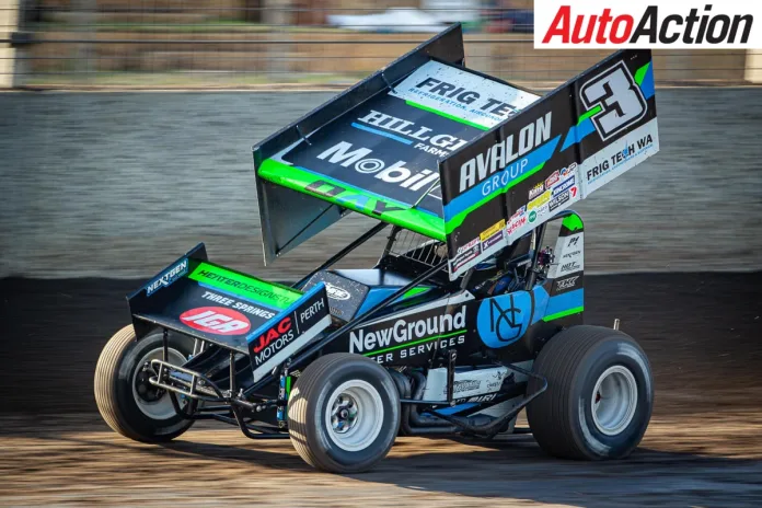 Corey Day, Kyle Larson, Corey Day Perth High Limit