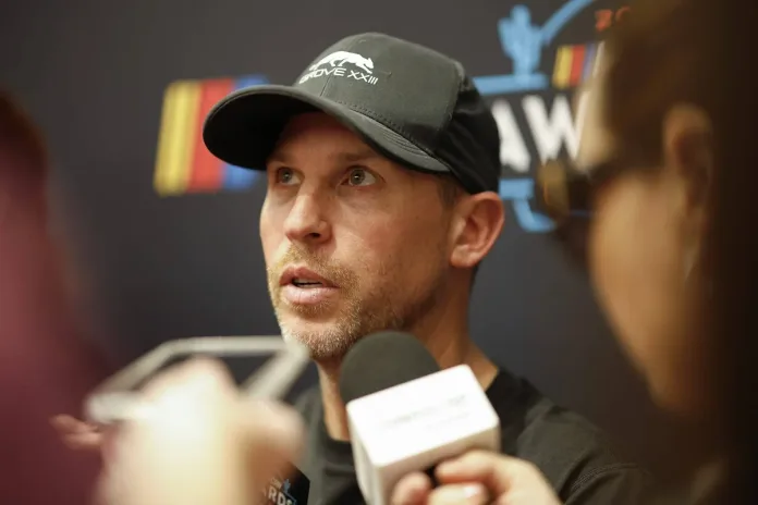 Denny Hamlin, 23XI Racing, Front Row Motorsports, NASCAR Driver, Denny Hamlin charter lawsuit apology