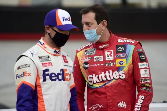Denny Hamlin, Kyle Busch, Denny Hamlin NASCAR villain role