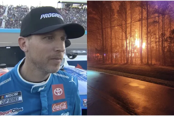 Denny Hamlin, NASCAR Driver, Denny Hamlin house fire