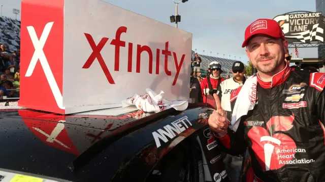 JR Motorsports, Richard Petty, JR Motorsports driver Michael Annett