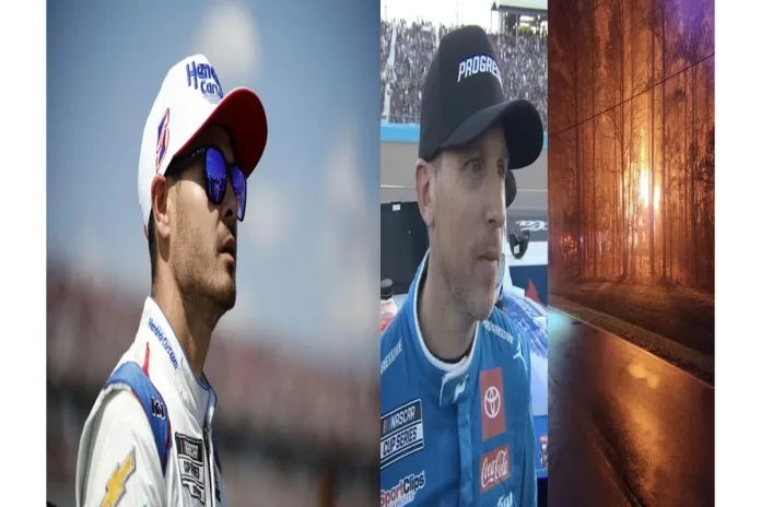 Kyle Larson, Denny Hamlin, Kyle Larson message to Hamlin
