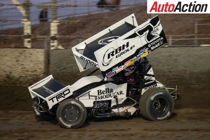 Kyle Larson, Kyle Larson Perth Motorplex victory