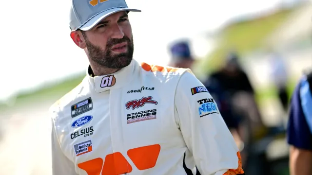 Corey Lajoie, Brad Keselowski, RFK Racing, Corey LaJoie Bowman Gray Clash