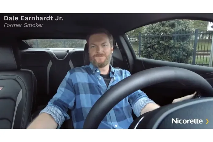 Dale Earnhardt Jr, Dale Earnhardt Jr quitting smoking
