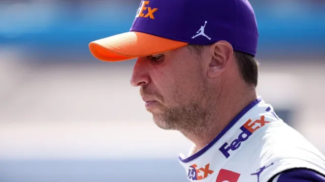 Denny Hamlin, Kyle Busch, 23XI Racing, Front Row Motorsports, Denny Hamlin NASCAR lawsuit settlement
