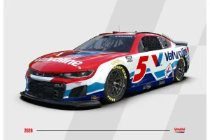 Hendrick Unveils Kyle Larson’s Bold 2026 Valvoline NASCAR Livery