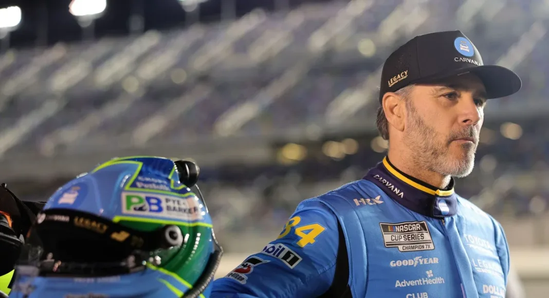 Jimmie Johnson NASCAR farewell