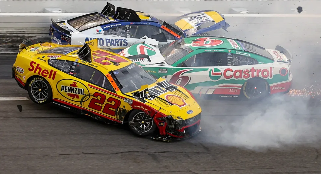 Joey Logano NASCAR incident