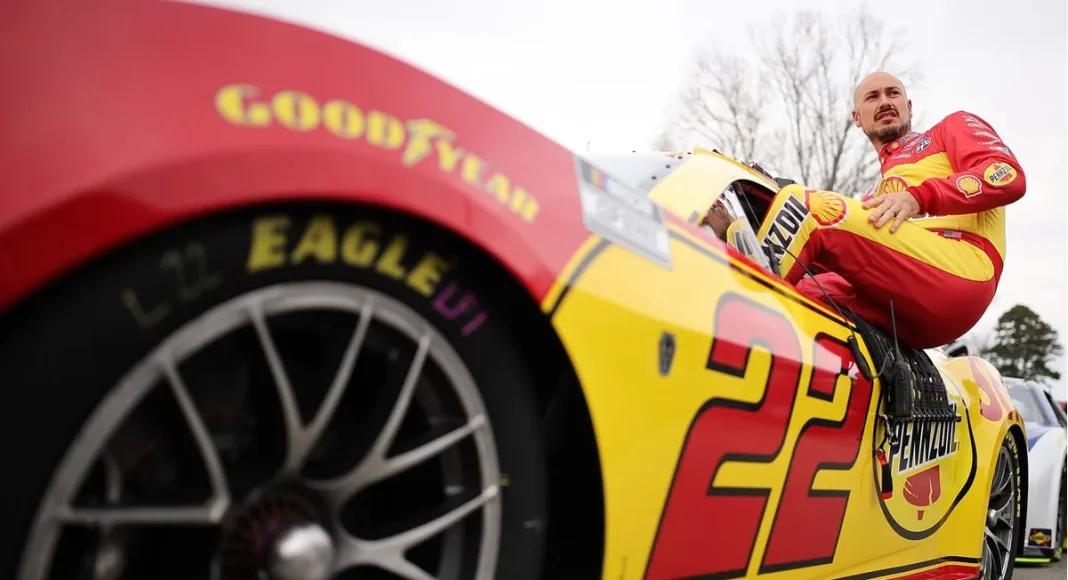 Joey Logano hair transformation