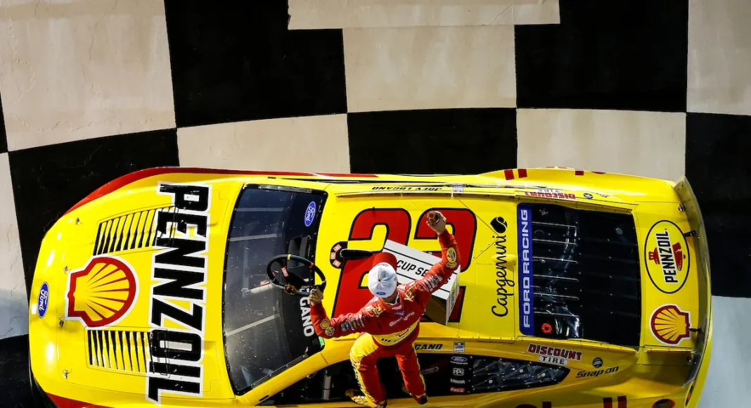 Joey Logano race winner